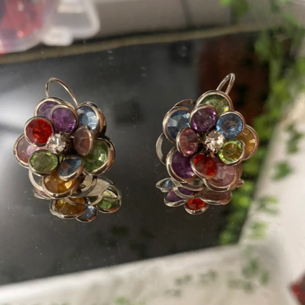 flower earrings